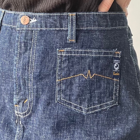 90’s denim skirt / size 9 medium - Picture 5 of 9